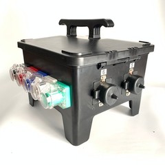 400A 3 Phase CAMLOCK Power Stations Distro Box with 50 Amp Outlets