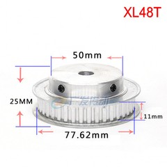 XL 10T-100T Timing Belt Pulley Synchronous Wheel Select Bore for 10mm Width Belt