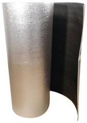 USEP 10mm REFLECTIVE Foil BLACK FOAM Insulation Radiant Barrier 16″X10FT R12-20