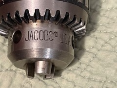 JACOBS 11N 2JT Heavy Duty BBV Super Chuck 0-3/8 (0-10mm) x 1/2″ Shank & Key GUC