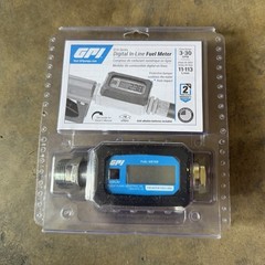 GPI Digital In-Line Fuel Meter 1″ 113255-20 11-114 L/min Flow Rate