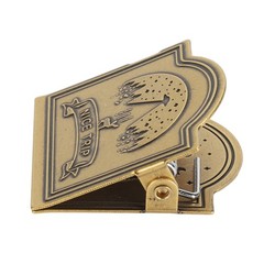 Brass Clip Vintage Decorative Strong Clamping Force Book Clip For Journal