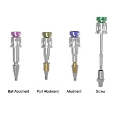 Universal Implant Drivers Kit Prosthetic Hex Screwdrivers Locator Manual Adapter