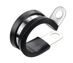 Cable Clamp, Lokman 12 Pack 3/4 Inch Stainless Steel Cable Clamp, Pipe Clamp,