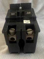Federal Pacific 40 Amp 2 Pole Type NA Circuit Breaker FPE Stab-lok Thick NA240