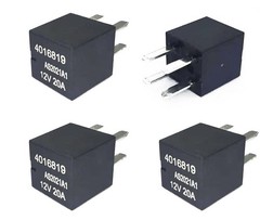 Relay 4016819 (Pack of 4) – 12VDC 20A 4-Pin Automotive Relay for Polaris RZR 570