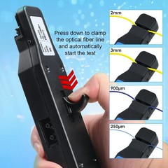 ILFI-449 Optical Fiber Identifier 800-1700nm w/ VFL Optical Power Meter Color