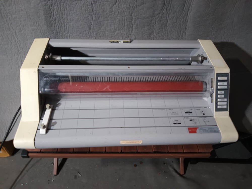 Gbc Heatseal Ultima 65 Roll Laminator – 27″ Lamination Width – 3 Mil Lamination