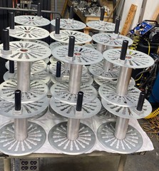 Reel Quality Products DDX1445 Double Stacked Welding Lead Reels **NEW**