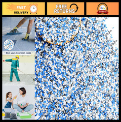Epoxy Flakes Color Chips for Concrete Floor Coating – Decorative Paint for Garag