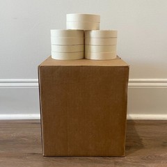 Lot Of 48 Rolls 1″ X 60 Yrds General Purpose Masking Tape MADE IN USA Painters