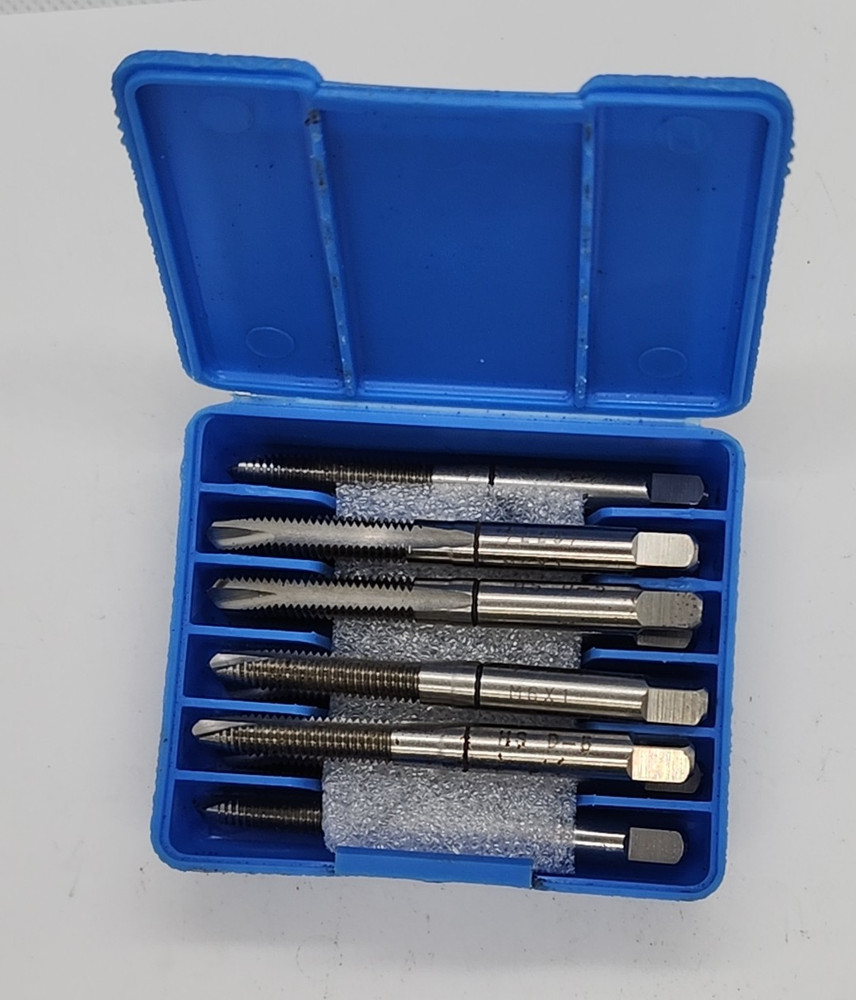 9x HANSON-WHITNEY M6x1 2SP HS MetricD-5 72257 9171PL Ground Precision Taps [GB4]
