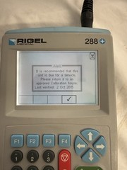 Rigel Medical 288+ Electrical Safety Analyzer Kit w/EKG- Zebra RW 220 Printer