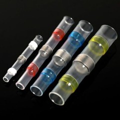 50-1000 Solder Seal Sleeve Heat Shrink Butt Wire Connectors Terminals Waterproof