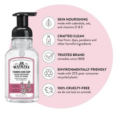 J.R. Watkins Foaming Hand Soap Pump with 9 Fl Oz (Pack of 3), Cherry Blossom