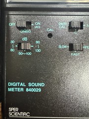 Sper Scientific 840029 Digital Sound Level Meter MA13