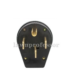 Fits NEMA 14-50P Power Plug 50-Amp 4-Prong 125/250V Straight Angles Dryer Male