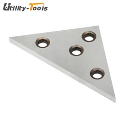 2Pcs 45 45 90 Degree Angle Blocks 30 60 90 Degree Angle Machinist Plate 0.0001″