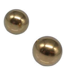 NJ STOCK Pack of 2 Balls 3/4″ 19.05mm Solid Brass Bearing Balls