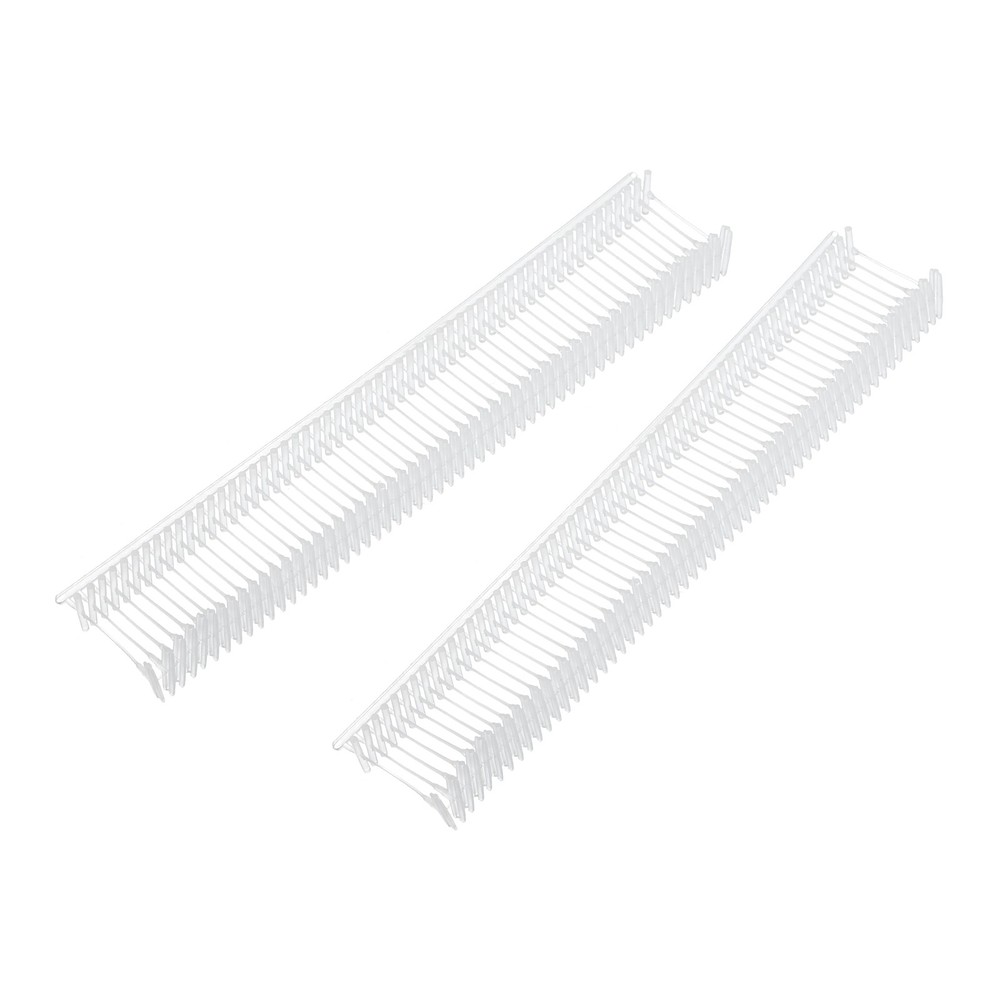 5000Pcs Standard Tagging Gun Fasteners,0.5 Inch Transparent Plastic Refills