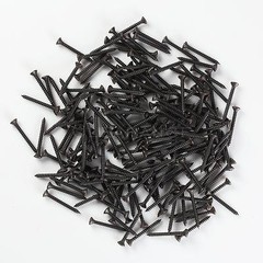 8×1 1/2″ Phillips Oval Head Black Oxide Sheet Metal Screws Qty 500