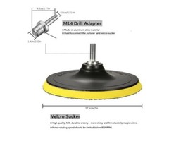 7 inch Backing Pad Hook and Loop Backing Pad, Sanding Disc