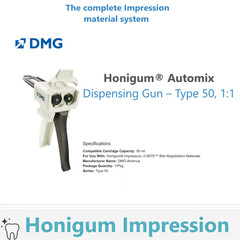 Dental DMG Honigum Precise Impression Material 380ml /50ml Cartridge Hydrophilic