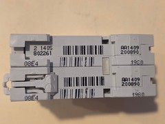 Schneider 24982, Miniature Circuit Breaker Multi-9, C60, C60H, 2A, 2P, C (NOS)
