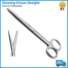 Straight Dressing Scissors Stainless Steel Surgical Instrument for Medical Use