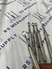 Hu-Friedy # 9 Periosteal Elevators Molt Double End Lot of 5 PCS