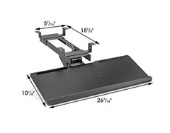 ULINE H-10033 under desk keyboard tray