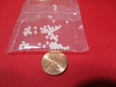 Nylon 6/6 Natural Molded Balls, 3/32″ (.094″) Dia, 500 Pc