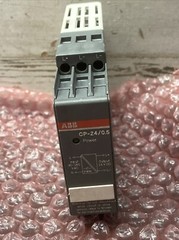 ABB CP-24/0.5 Switching Power Supply Input: 90-260VAC 0.35A & Output: 24VDC 0.5A
