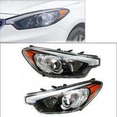 For 2014 2015 2016 KIA Forte Left Right Halogen Headlight Assembly KI2502170
