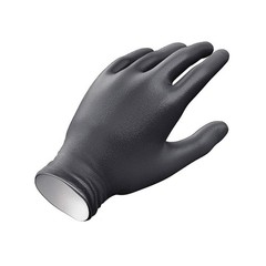 Venom Steel Nitrile Gloves XL Black Heavy Duty Disposable 6mil Mechanic 100-Pack