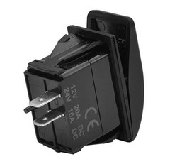 2 Pin SPST Marine Rocker Switch On Off 12V/24V Waterproof P Style: 2Pin-on off
