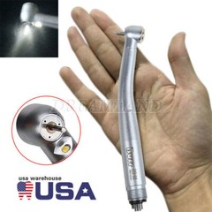 Burr E-generator Dental LED Fiber Optic High Speed Handpiece 4 hole UDM4