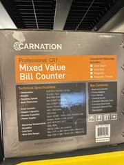 Carnation Professional CR7 Bill Counter Multi-level Counterfeit UV/IR Detection