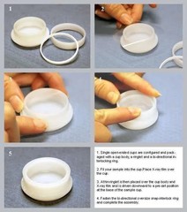 100 Pack SC-4547 – 47mm Single Open Ended XRF Sample Cups