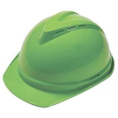 Msa Safety 10035213 Hard Hat, V-Gard 500, Polyethylene, 6 Point Ratchet, Type