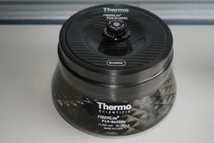 ^ Thermo Scientific F14-6x250y FiberLite Fixed Angle Rotor #X7223