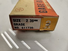 Mitutoyo Rectangular Steel Individual Gage Blocks, Qty 7