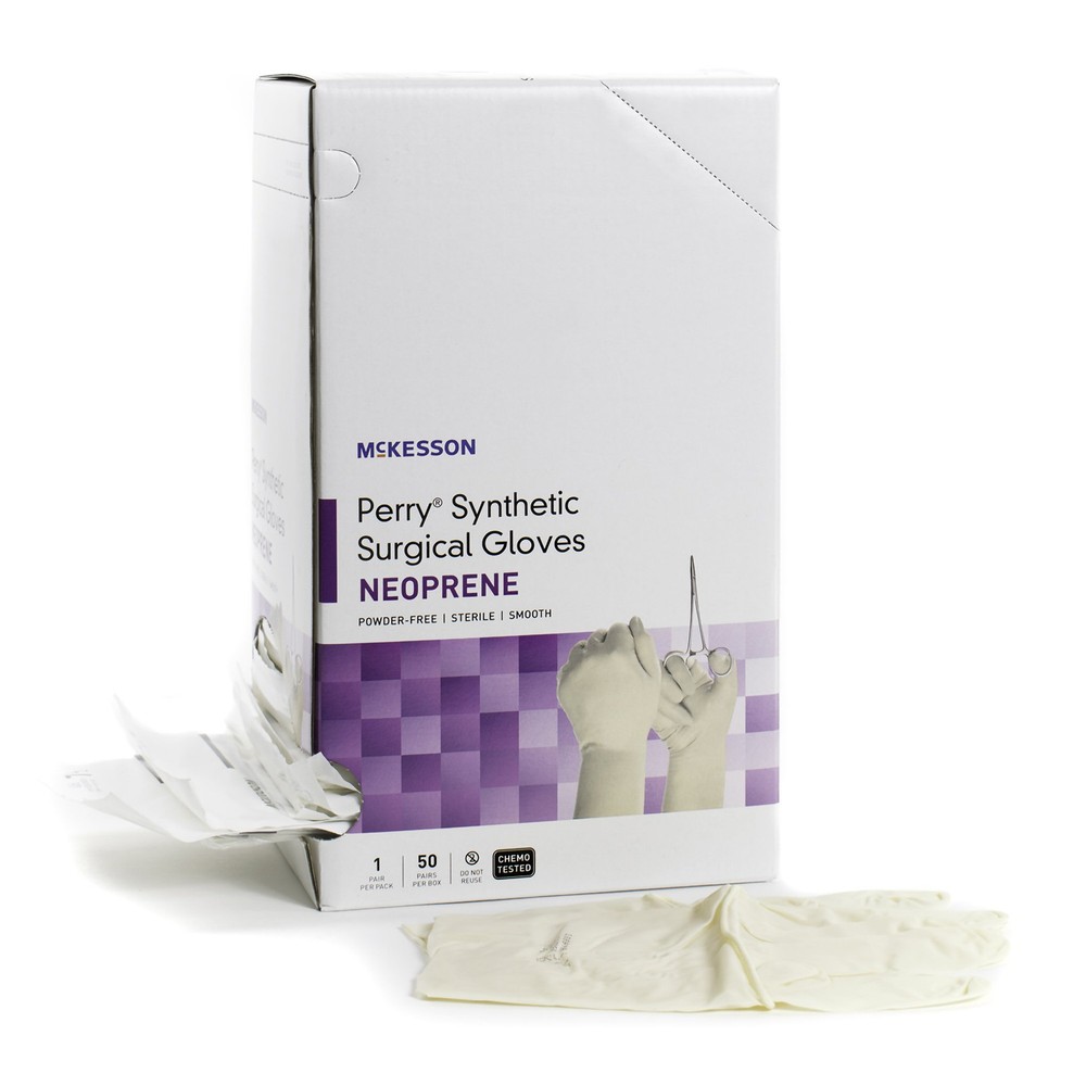 McKesson Polychloroprene Surgical Glove – 50 per Box