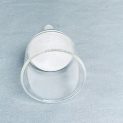 Chemglass Buchner Filter Funnel 350 ml 24/40 Vacuum Assembly Medium Frit