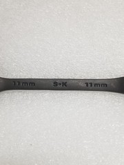 S-K 38311 Combination Wrench Black-Oxide Finish 12-Point Size-11mm Made in USA
