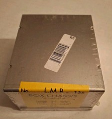 ELECTRONIC ENCLOSURE/PROJECT BOX 3-3/4 x 3 x 2-1/8 LMB -135-PLN