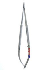 Micro Needle Holders 7″ Straight Delicate Jaws 0.6mm Tips Round Handles