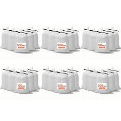 VEVOR Sandbags 50-1000 Pack 16 x 26 in Empty Heavy Duty Sand Bags 50lb Capacity