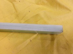 GREEN G10 PHENOLIC BAR epoxy plastic micarta flat sheet 1/2″ x 1″ x 24″ LONG