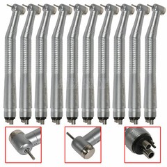10PCS SEASKY NSK Style Dental High Speed Handpiece Push Button Type 4Hole Spray
